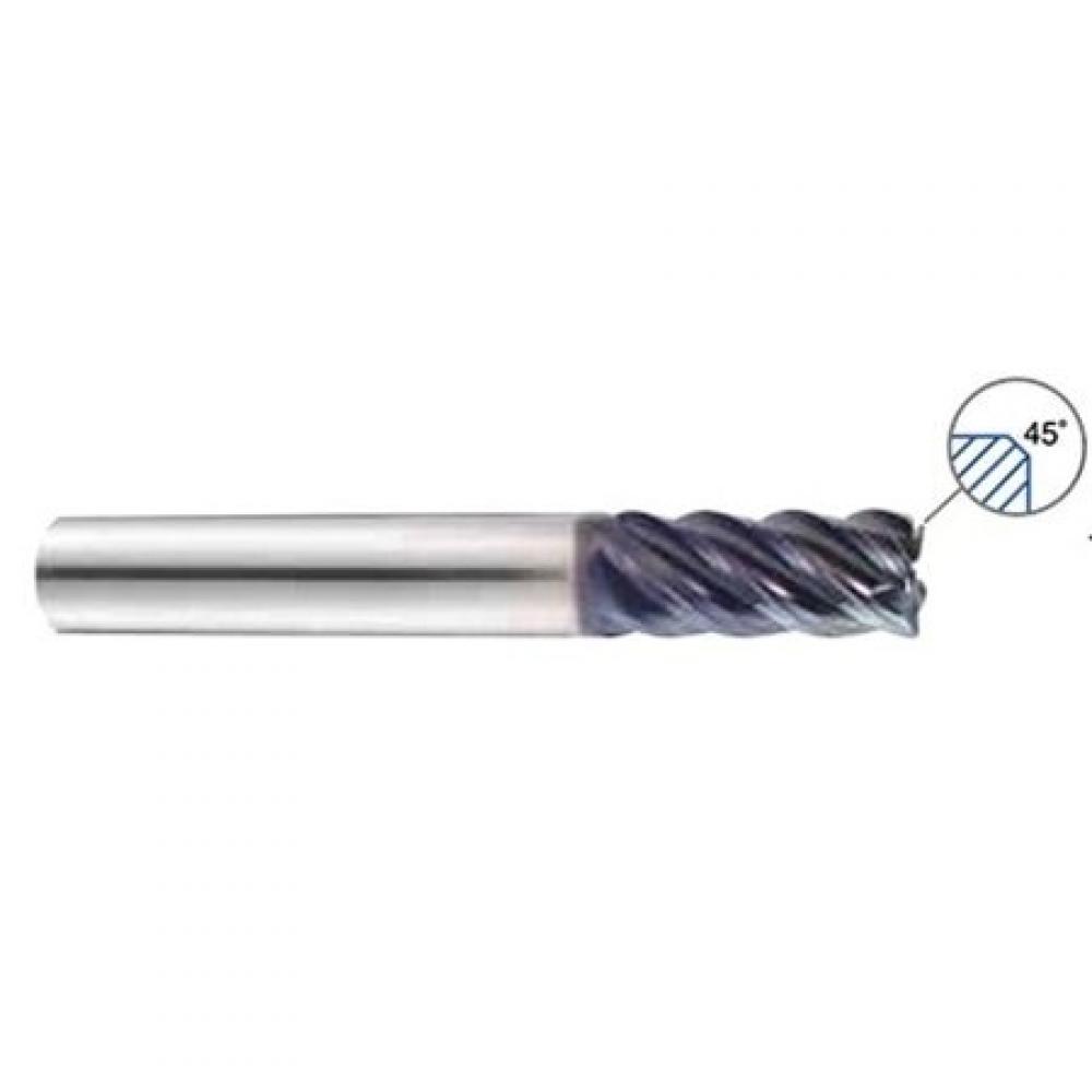 YG-1 Square End Mill: 16.00mm Dia, 22.00mm LOC, 82.00mm OAL, 5 Flute, GMG25160