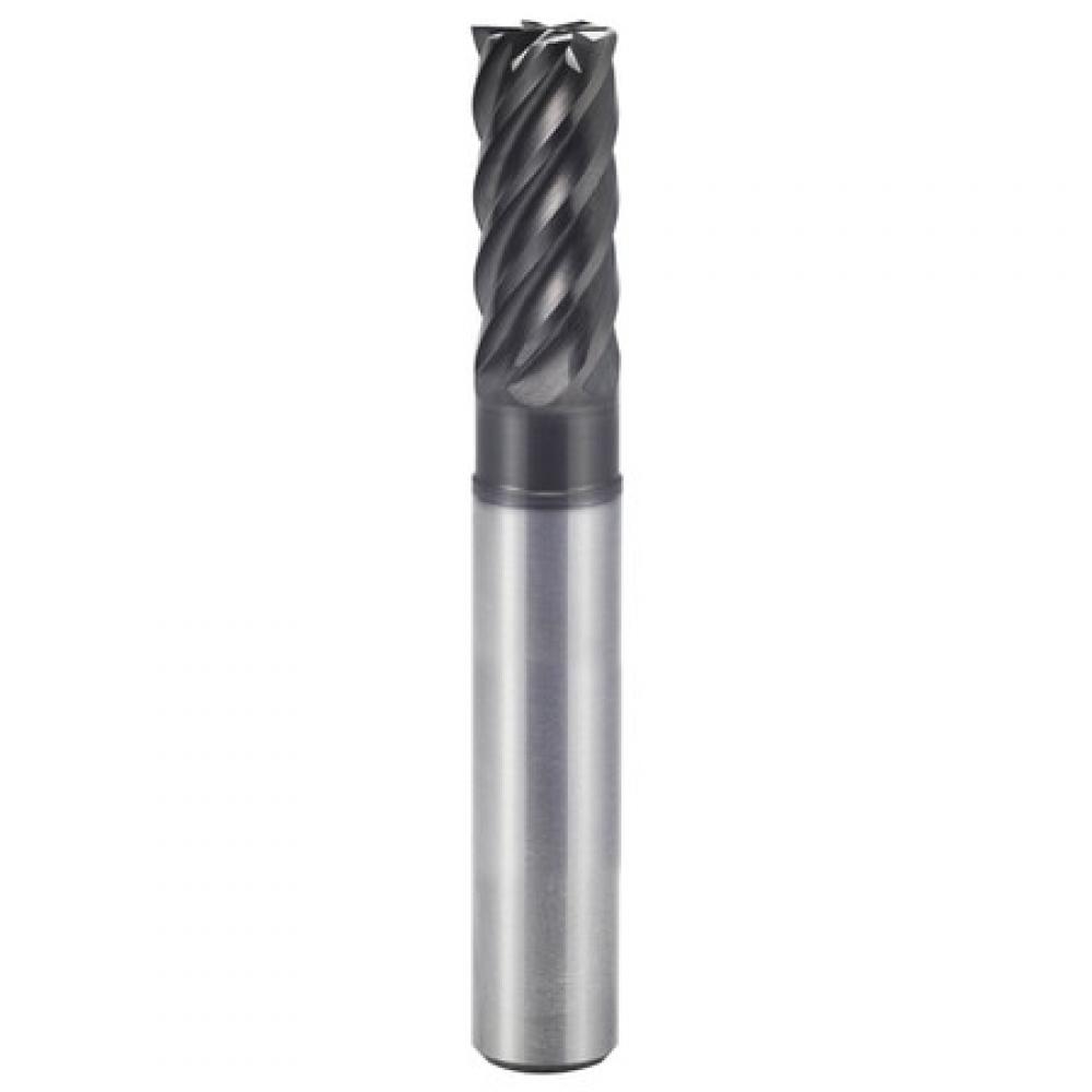 YG-1 Square End Mill: 3/4" Dia, 1-1/8" LOC, 6" OAL, 3-1/4" Reach, 6 Flute, Y-Coating, UGMH08913