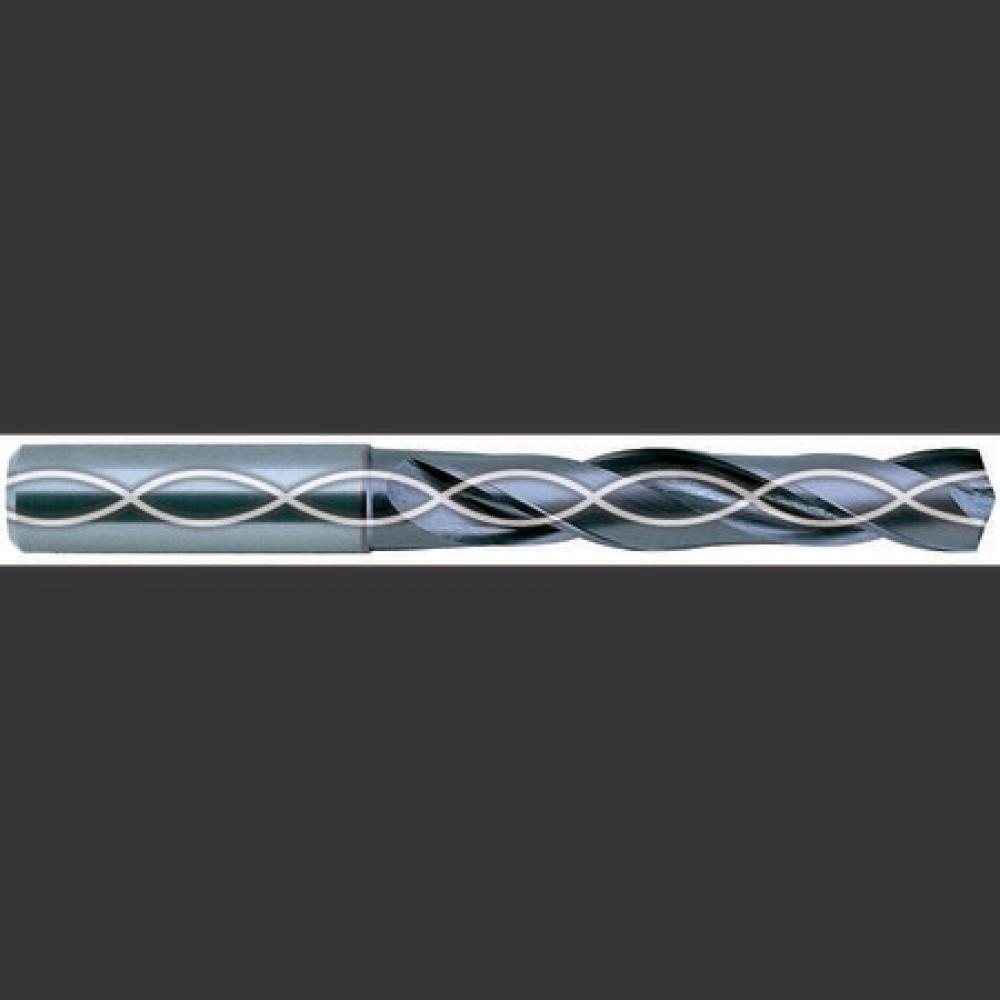 YG-1 Stub Drill: Letter U (.368") Dia, 1.8504" Flute Length, 3.5039" OAL, 140° Point, 3xD, Internal Coolant, Solid Carbide, DH406021L