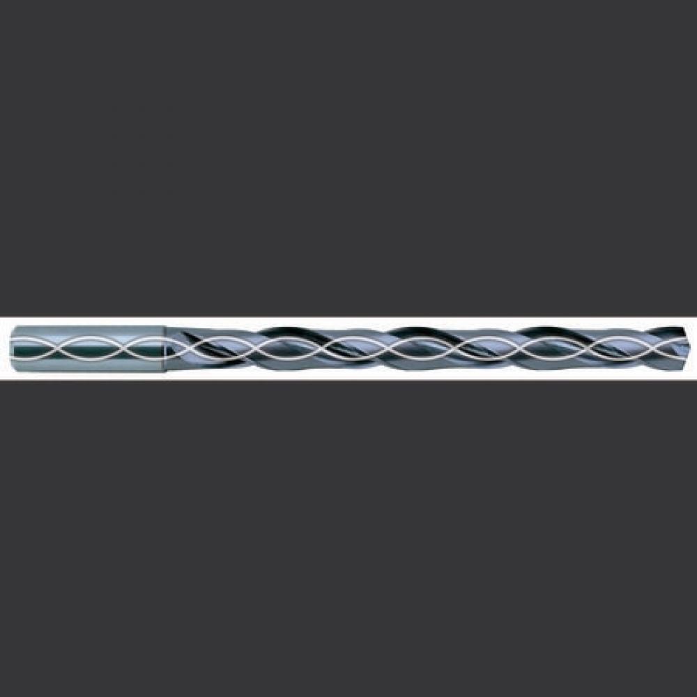 YG-1 Extra Length Drill: Letter U (.368") Dia, 3.7402" Flute Length, 5.5906" OAL, 140° Point, 8xD, Internal Coolant, Solid Carbide, DH421121L
