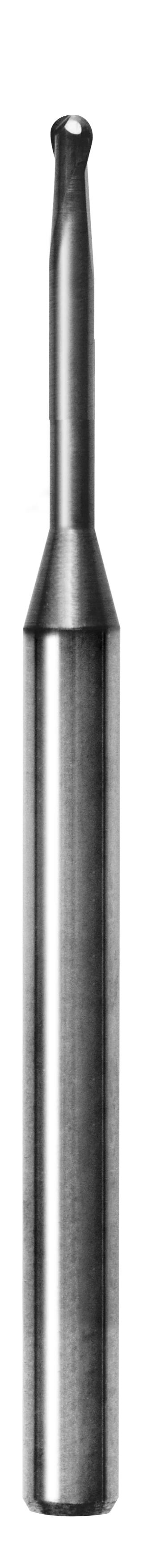 SGS 0.0100" Dia, 2 Flute, Ball Nose End Mill - 09299