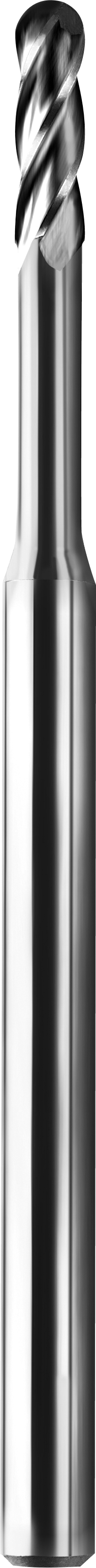 SGS 0.0950" Dia, 4 Flute, Ball Nose End Mill - 09829