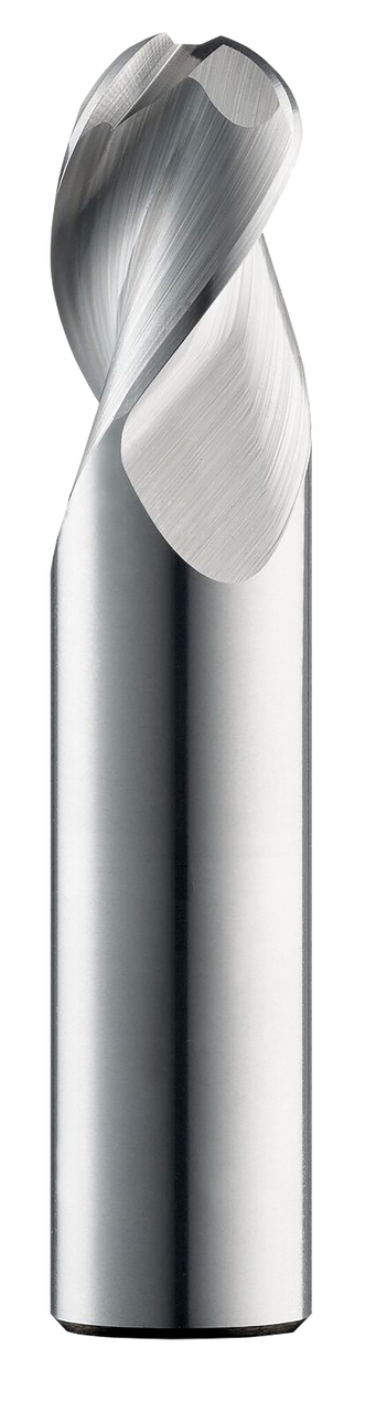 SGS 1/2" Dia, 3 Flute, Ball Nose End Mill - 34925