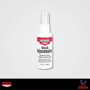 Birchwood Casey Stock Rejuvenator 2oz bottle front view, SKU BC-23422, wood stock care, gun stock oil, Townsville Gun Shop Birchwood Casey Stock Rejuvenator 2oz bottle front view, SKU BC-23422, wood stock care, gun stock oil, Townsville Gun Shop