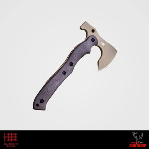 Halfbreed Blades CRA-01 Compact Rescue Axe in Dark Earth, compact breaching and rescue tool, full-tang construction, durable tactical finish, available at Townsville Gun Shop Australia. Halfbreed Blades CRA-01 Compact Rescue Axe in Dark Earth, compact breaching and rescue tool, full-tang construction, durable tactical finish, available at Townsville Gun Shop Australia.