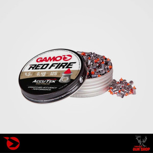 Gamo AccuTek Red Fire .177 Cal Airgun Pellets 125 Pack tin - Townsville Gun Shop Gamo AccuTek Red Fire .177 Cal Airgun Pellets 125 Pack tin - Townsville Gun Shop