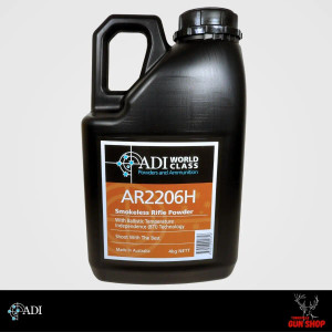 ADI AR2206H Powder - 4KG (AR2206H4) - Townsville Gun Shop ADI AR2206H Powder - 4KG (AR2206H4) - Townsville Gun Shop
