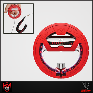 Real Avid Bore Boss AVBB17 – 17 Calibre Bore Snake with Flex-Case handle, brush and braided mop cable in red/black Real Avid Bore Boss AVBB17 – 17 Calibre Bore Snake with Flex-Case handle, brush and braided mop cable in red/black
