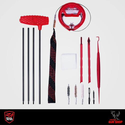 Real Avid Gun Boss Multi‑Kit .243 Cal / .260 Cal / 6.5 mm contents - Townsville Gun Shop