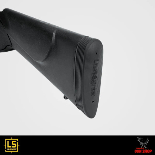 Limbsaver Precision Fit Recoil Pad mounted on a Remington 700 synthetic rifle stock. Designed to reduce felt recoil and improve shooting comfort. Available at Townsville Gun Shop Australia. Limbsaver Precision Fit Recoil Pad mounted on a Remington 700 synthetic rifle stock. Designed to reduce felt recoil and improve shooting comfort. Available at Townsville Gun Shop Australia.