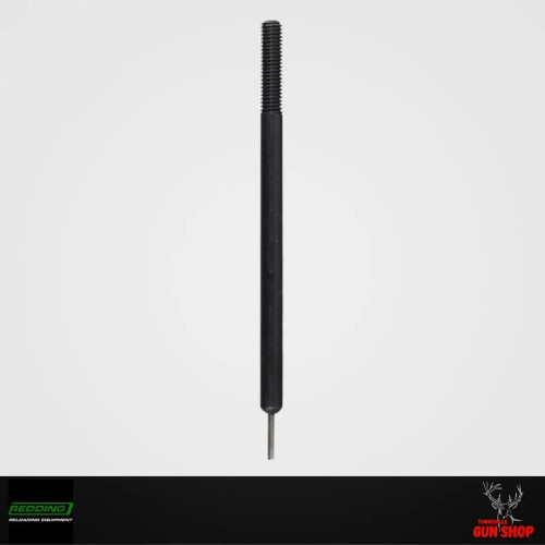 Redding Competition Decapping Rod .243/.260/.308 with threaded top and tapered pin – precision reloading tool