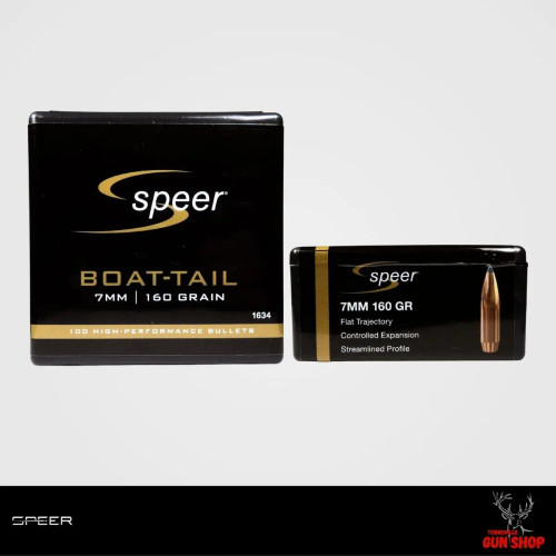 Speer 7mm 160gr boat tail soft point bullets for reloading Australia
