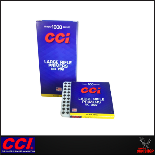 CCI LARGE RIFLE PRIMER #200 100PK