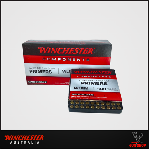 WINCHESTER LARGE RIFLE MAGNUM PRIMERS - 100PK WINCHESTER LARGE RIFLE MAGNUM PRIMERS - 100PK