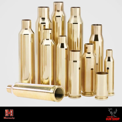 Precision‑machined Hornady modified case for .338 Lapua model HC338L