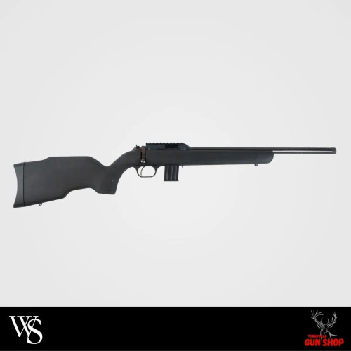 Webley & Scott Xocet Carbon .22LR with 19-inch carbon-wrapped barrel and 10-round magazine