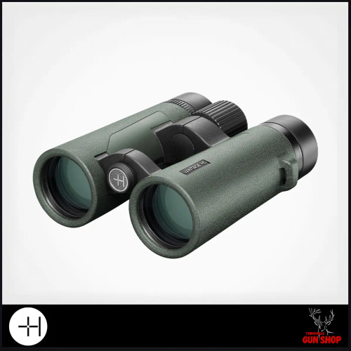 Hawke Vantage HD 8x26 binoculars front view in green