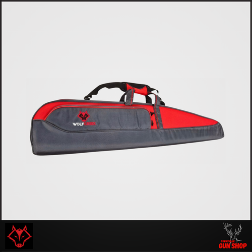 WOLF CREEK HEAVY DUTY GUN BAG RED/GREY 50" (SKU: WC-9053)
Durable and practical 50-inch rifle bag in red and grey with padded protection, reinforced handles, and a design suited to field and range use.