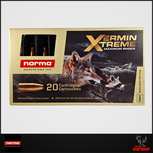 22-250 REM NORMA 55GR VERMIN XTREME HP 20PK 140938 22-250 REM NORMA 55GR VERMIN XTREME HP 20PK 140938