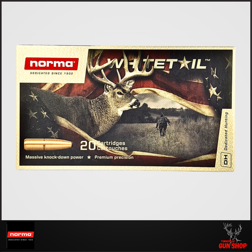 6.5 CREEDMOOR NORMA WHITETAIL 140GR 20PK 139644 6.5 CREEDMOOR NORMA WHITETAIL 140GR 20PK 139644