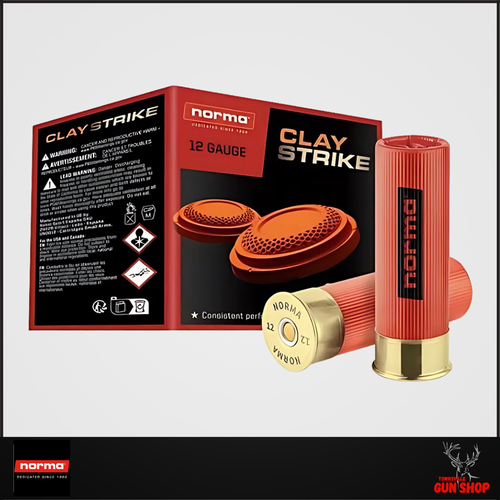 12G NORMA CLAYSTRIKE  #7.5 1250FPS 28GM 25PK 141540