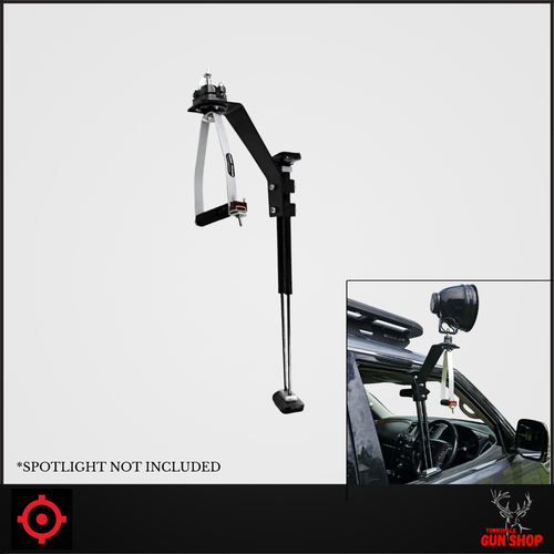 POWA BEAM WINDOW REMOTE MOUNT SERIES II (SKU: RCWRX2)
Heavy-duty clamp-on spotlight mount with reinforced shaft and ergonomic handle for precise control. Built for use with Powa Beam spotlights in vehicle-based applications. POWA BEAM WINDOW REMOTE MOUNT SERIES II (SKU: RCWRX2)
Heavy-duty clamp-on spotlight mount with reinforced shaft and ergonomic handle for precise control. Built for use with Powa Beam spotlights in vehicle-based applications.