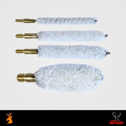 SPIKA 22CAL Cotton Mop with brass core and 8-32 thread