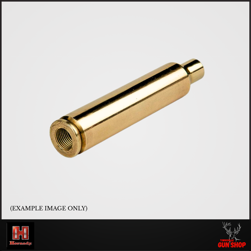 Hornady Lock-N-Load Modified Case 6.5 Creedmoor (SKU: A65C). Precision-machined brass tool for accurate OAL measurements. For use with OAL gauge. Available at Townsville Gun Shop.