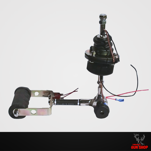 Trophy Adjustable Spotlight Remote Handle TRHANDLE with stainless shaft and adjustable tension grip, suitable for roof-mounted spotlight control.