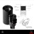 Technical drawing and 3D renderings of Hardy muzzle brake showing ported design, internal threading, and manufacturing dimensions