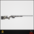 Bergara Wilderness HMR rifle in 6.5 PRC with 24-inch fluted barrel, Graphite Black Cerakote finish and adjustable tactical-style HMR stock – SKU BR-BW135-65PRC