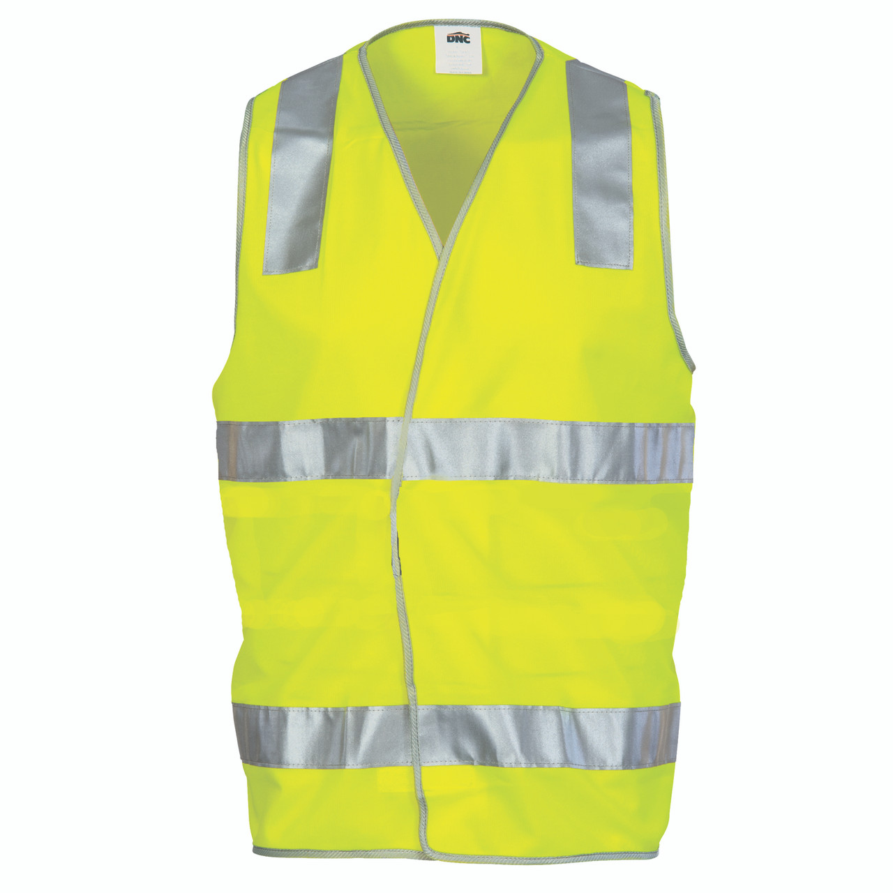 Day/Night Safety Vest with Hoop & Shoulder Generic R/Tape