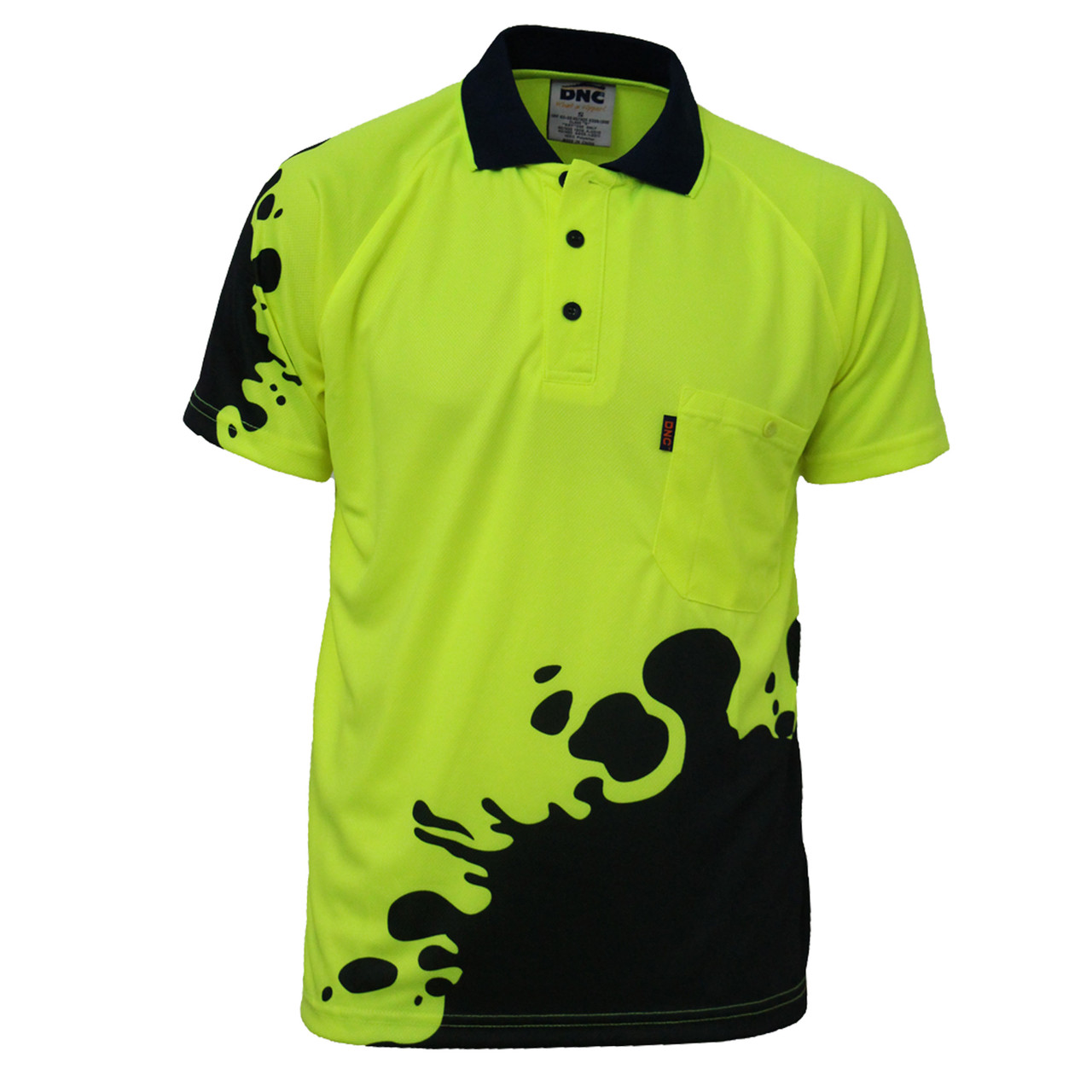Hi-Vis Sublimated Blot Polo