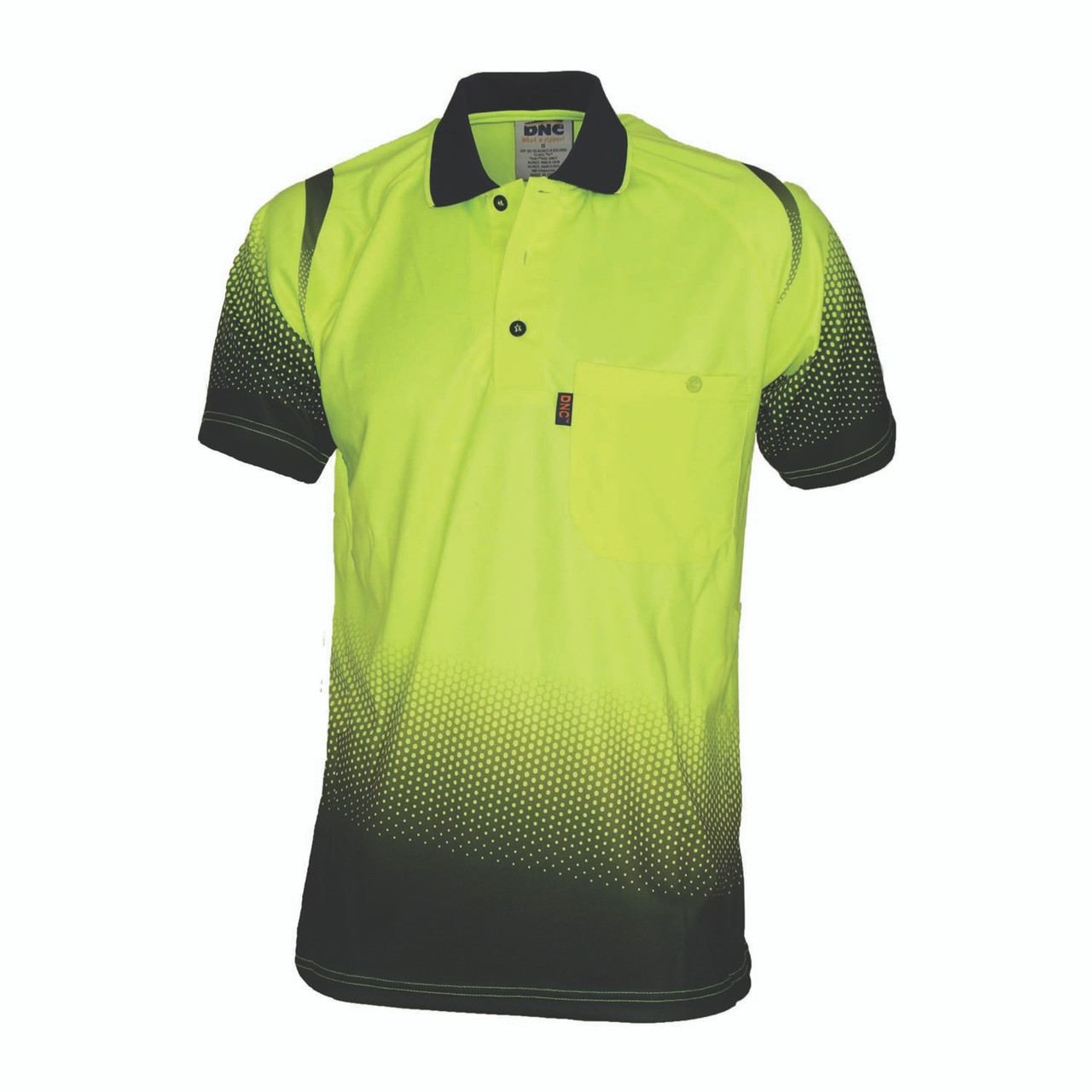 OCEAN Hi-Vis SUBLIMATED POLO