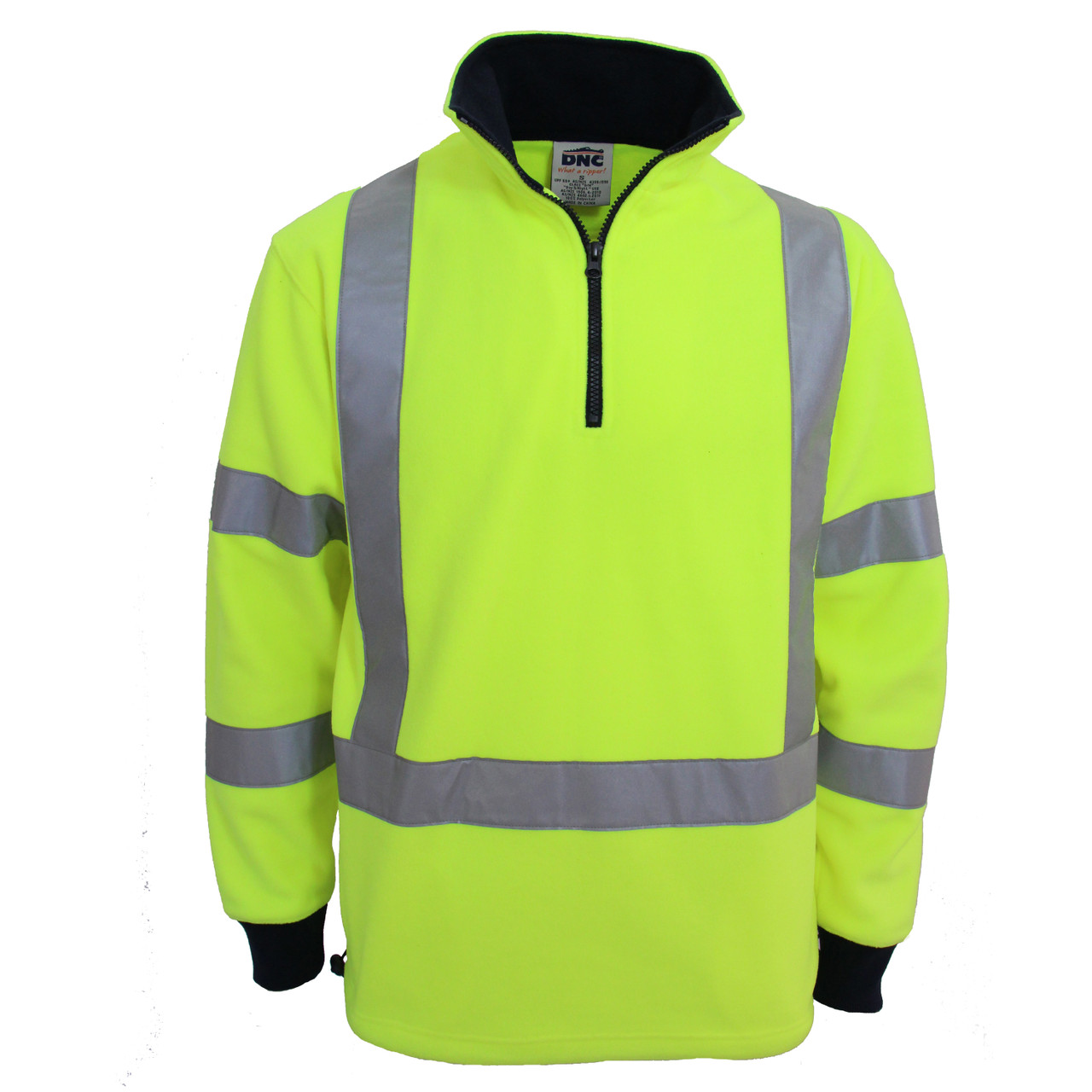 Hi-Vis "X" back & Biomotion taped Polar Fleece
