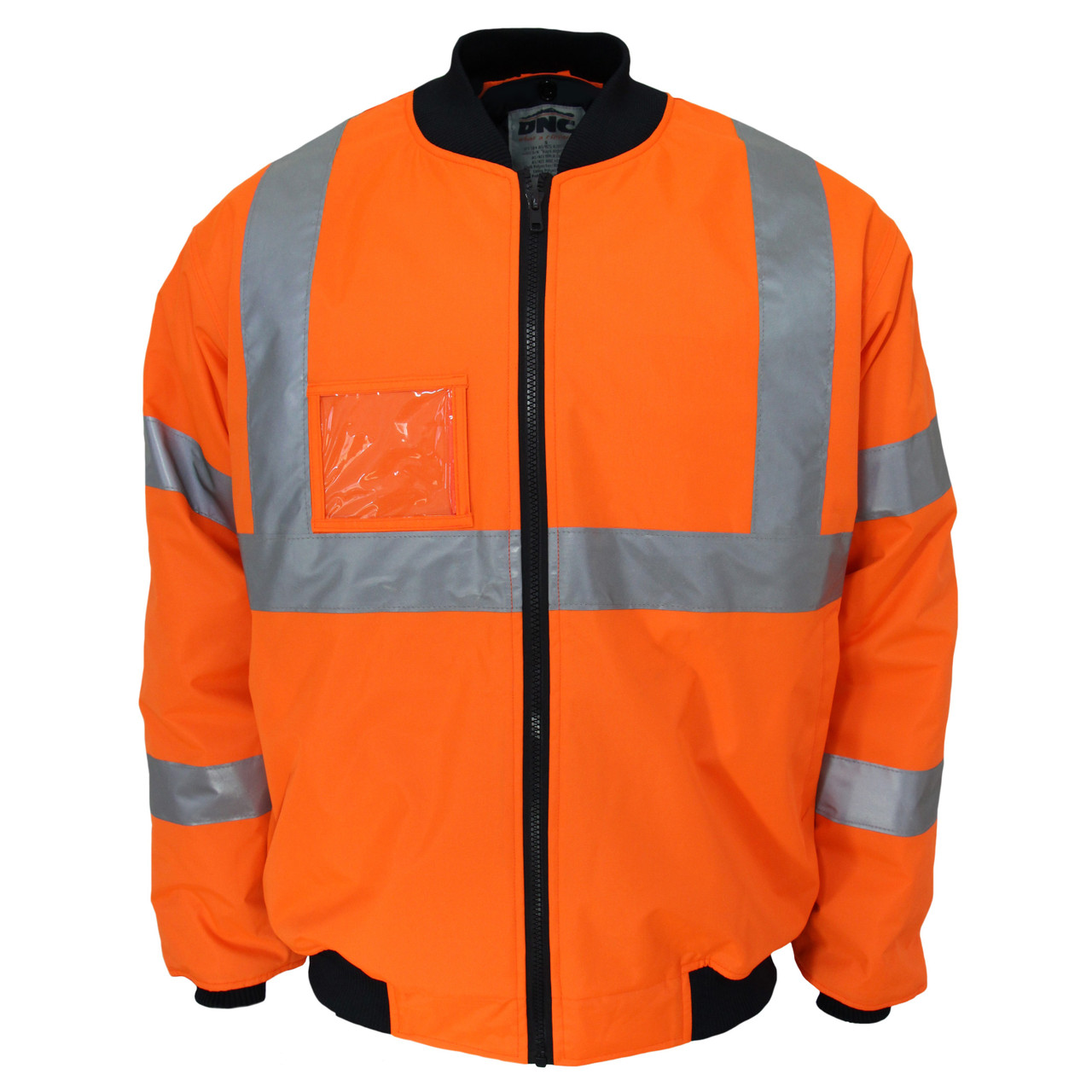 Hi-Vis "X" back flying jacket Biomotion tape