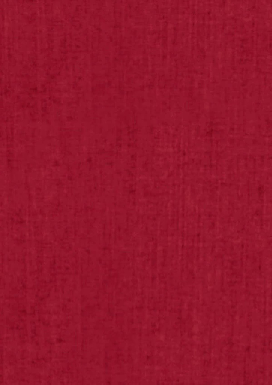 A textured fabric in a rich burgundy shade, suitable for apparel. It features a subtle pattern.