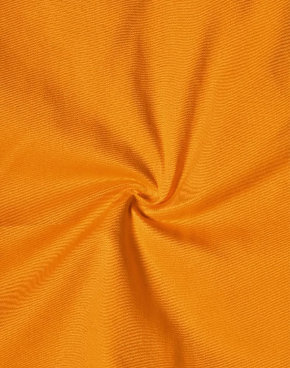 An orange fabric featuring a smooth texture, suitable for safety work shirts. It has a circular twist pattern.