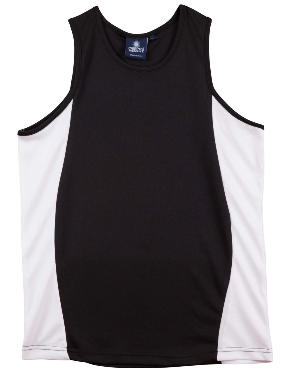 Kid's truedry contrast mesh singlet
