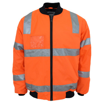 Hi-Vis "Hoop" pattern flying jacket Biomotion tape