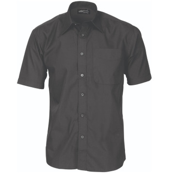 Polyester Cotton Business Shirt - Short Sleeve