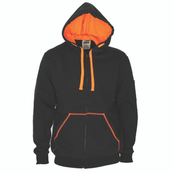 Full zip Super Brushed Fleece Hoodie