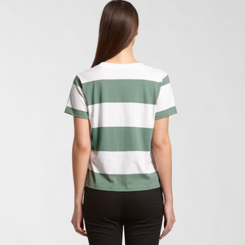 Wo's Wide Stripe Tee Wo's Wide Stripe Tee