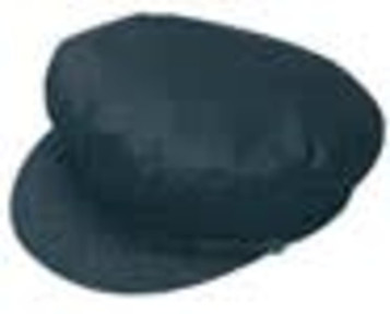 A dark green cotton fisherman's cap with a rounded top and a curved brim, featuring a logo. A dark green cotton fisherman's cap with a rounded top and a curved brim, featuring a logo.