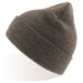 A grey Eko Beanie features a folded cuff and a form-fitting design. It has a logo branding on the side. A grey Eko Beanie features a folded cuff and a form-fitting design. It has a logo branding on the side.