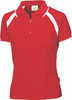 Ladies Poly/Cotton Contrast Raglan Panel Polo