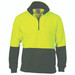 Hi-Vis Two Tone 1/2 Zip Polar Fleece