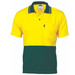 Hi-Vis Cool-Breeze Cotton Jersey Polo Shirt
 with Under Arm Cotton Mesh - S/S