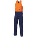Hi-Vis Two Tone Cotton Action Back Overall