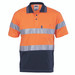 Hi-Vis Cool-Breeze Cotton Jersey Polo With CSR R/Tape - S/S